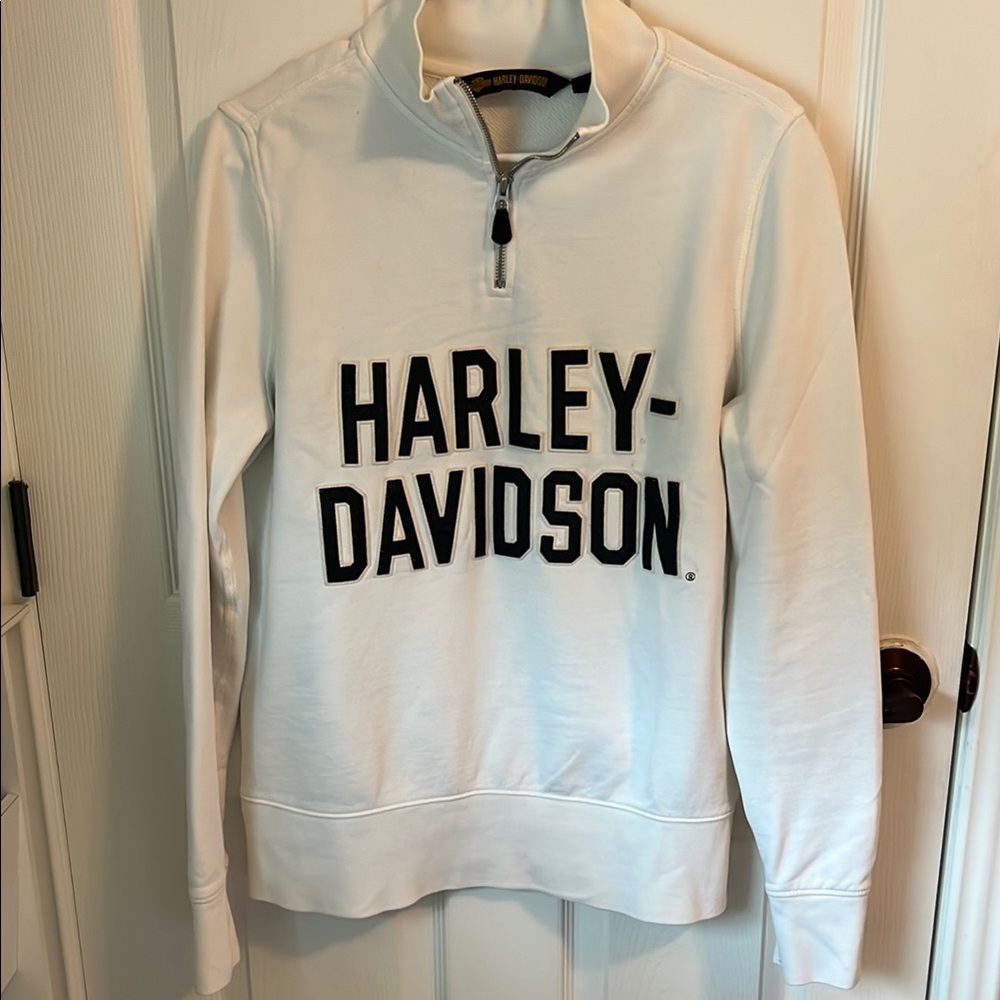 Harley-Davidson White Sweatshirt